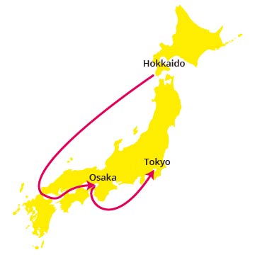 Kelp distribution channels in the 17th century.