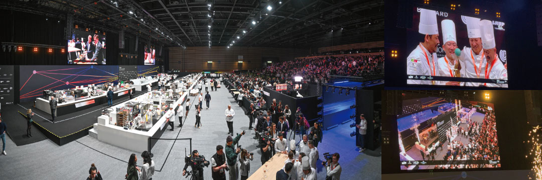 © NICOLAS RODET Coupe du Monde de la Pâtisserie 2025（left）