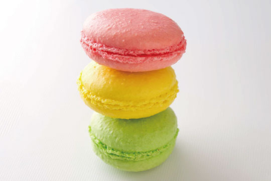 Lovely and colorful.  Macaroons are stapled items in depachika.