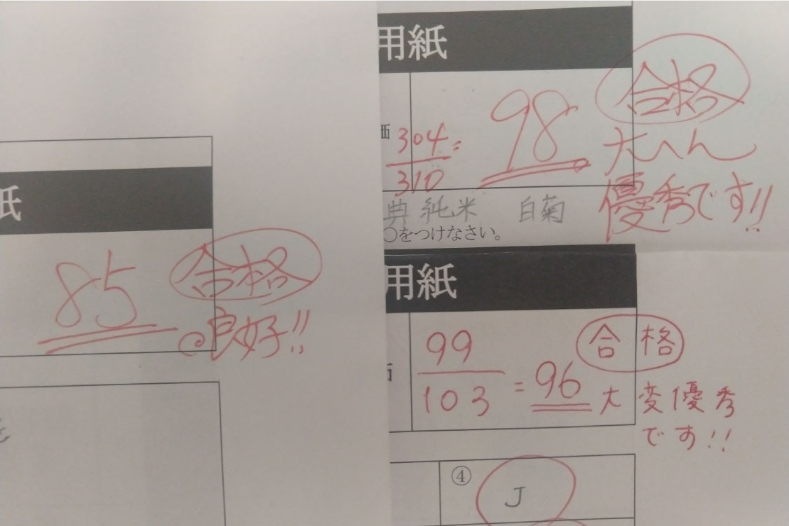 My Handwritten notes and grades