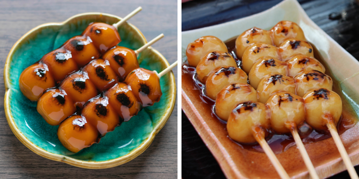 Fun fact: The number of dango on a skewer varies by region—four in eastern Japan and five in the west.