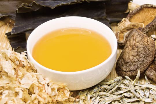 Dashi: a magic portion used in Japanese cuisine